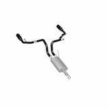 Magnaflow 09-15 Dodge Ram 1500 V8 Dual Spilt Rear Exit Black Stainless C/B Perf Exhaust - 15363