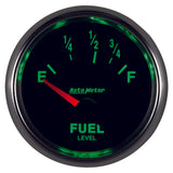 AutoMeter Gauge Fuel Level 2-1/16in. 73 Ohm(e) to 10 Ohm(f) Elec Gs - 3815