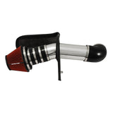 Spectre 06-07 Chevy Trailblazer V8-6.0L F/I Air Intake Kit - Polished w/Red Filter - 9911