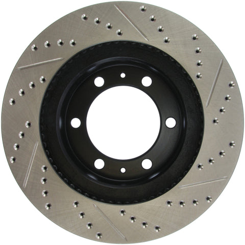 StopTech 07-08 Toyota FJ Cruiser / 05-08 Tacoma (6 lug) / 03-08 4 Runner (319mm disc) SportStop Slo - 127.44129R