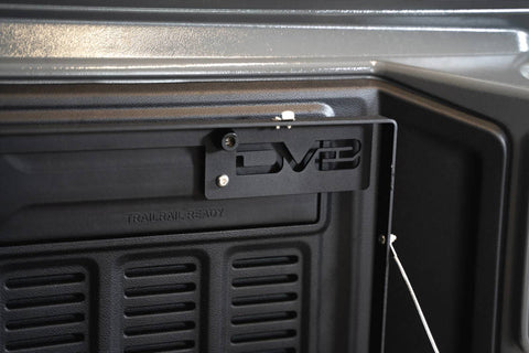 DV8 Jeep JL Tailgate Mounted Table (Trail Table) - Black - TTJL-01