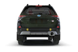 Rally Armor 2026 Subaru Forester Wilderness Black UR Mud Flap w/Green Logo - MF152-UR-BLK-AGN