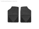 WeatherTech 94 Lincoln Town Car Front Rubber Mats - Black - W2