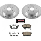 Power Stop 07-13 Suzuki SX4 Rear Z26 Street Warrior Brake Kit - K5889-26