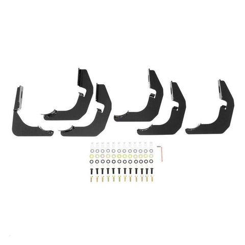 Westin 18-26 Jeep Wrangler JL Unlimited 4DR PRO TRAXX 4 Oval Nerf Step Bars - Textured Black - 21-24065