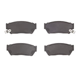 DFC 82-87 Honda Civic Wagon Front Semi Metallic 5000 Advanced Brake Pads - 1551-0276-00