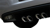 Corsa 2005-2007 Chevrolet Corvette C6 6.0L V8 Polished Sport Axle-Back Exhaust - 14169