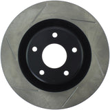 StopTech Power Slot 05-07 Cadillac XLR / 06-09 Chevy Corvette Front Right Slotted Rotors - 126.62085SR