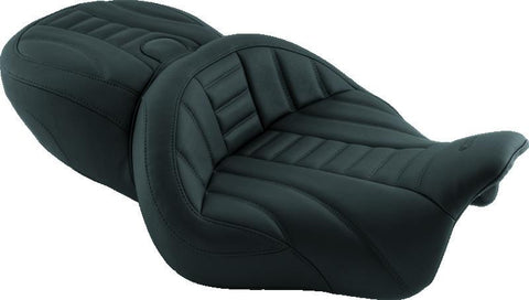 Mustang 15-21 Harley Freewheeler Super Touring Deluxe 1PC Seat - Black - 79598
