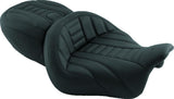 Mustang 06-17 Harley Dyna Tripper Solo Seat - Black - 76748