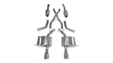 Corsa 2011-2024 Dodge Durango 5.7L V8 Polished Sport Dual Rear Cat-Back Exhaust - 14459