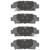 R1 95-99 Toyota Avalon Hybrid Rear Ceramic Brake Pads - 2310-0672-00