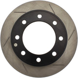 StopTech Power Slot 00-05 Ford Excursion / 99-04 F250/F350 Front Right Slotted CRYO Brake Rotor - 126.65086CSR