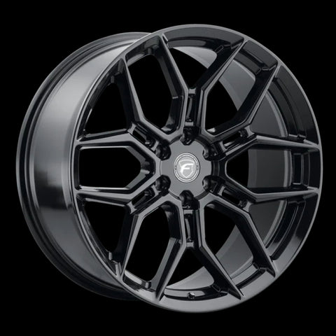 Forgestar X12 22x10 / 6x135 BP / ET30 / 6.68in BS Gloss Black Wheel - F03120089P30