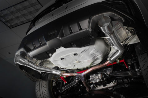 PERRIN 22-23 Subaru WRX Dual Single Tip 304SS Axle Back Exhaust - PSP-EXT-341BR