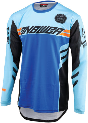 Answer 25 Arkon Nitrus Jersey Blue/Black/Hyper Orange - Small - 442473