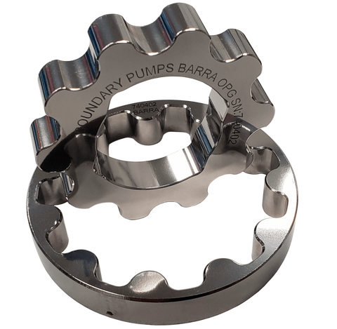 Boundary 12-16 Ford Barra XR6 MartenWear Treated Billet Oil Pump Gears - BA-OPG-M