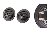Hella Supertone Horn Kit 12V 310/380HZ HTone Black - 004811042
