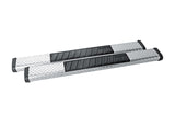 Dee Zee Universal Tubes - 6In Oval - Black Tread Aluminum (RegCab) - DZ16402