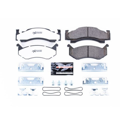 Power Stop 80-82 Chrysler Town & Country Front Z36 Truck & Tow Brake Pads w/Hardware - Z36-269