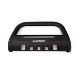 Lund 09-17 Dodge Ram 1500 (Excl. Rebel Models) Bull Bar w/Light & Wiring - Black - 47121204