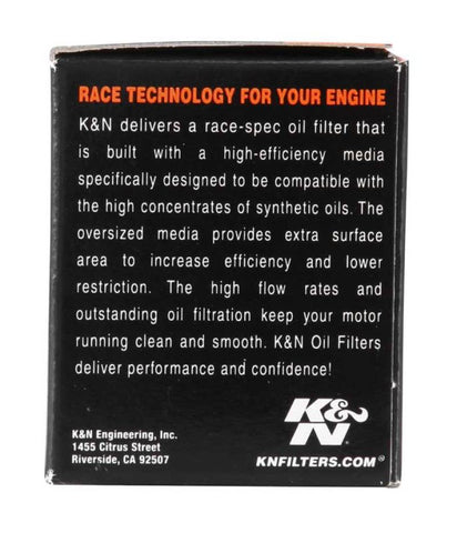 K&N Yamaha / MBK / Fantic Caballero 1.5in OD x 1.813in H Oil Filter - KN-141
