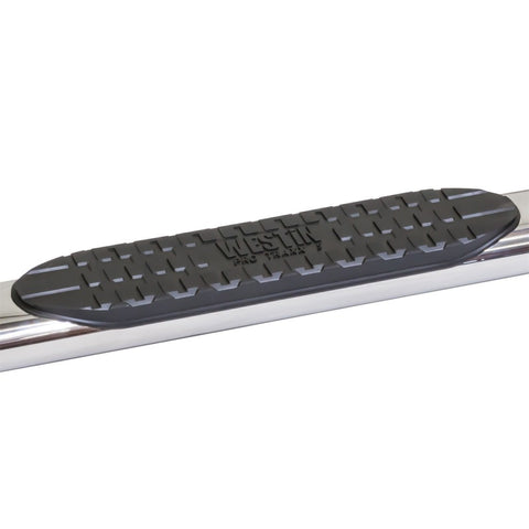 Westin 07-13 Chevy Silv 1500 Extnd Cab (6.5 ft Bed) PRO TRAXX 5 WTW Oval Nerf Step Bars - SS - 21-534590