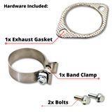 Carven 2022 Toyota Tundra Crew Cab 5.5ft Bed Cut & Clamp Muffler Replacement Kit w/5in Polished Tip - CT1006