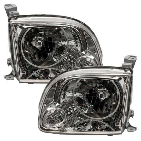 Oracle Lighting 0506 Toyota Tundra Regular/Accessible PreAssembled Halo Headlights Red - 8193-003
