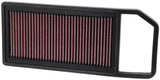 K&N Replacement Panel Air Filter Citroen/Peugeot 04-10 C5/C6/407 - 33-2911