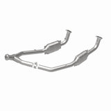 MagnaFlow Direct Fit Catalytic Converter OEM 2003 Land Rover Discovery Underbody - 4551028