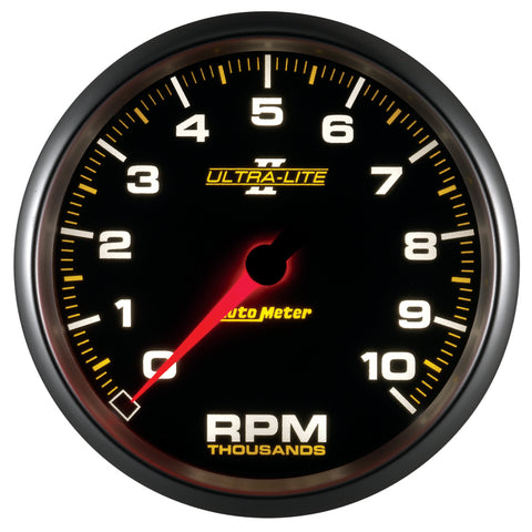 Autometer Ultra-Lite II 5 Inch 10000 RPM In-Dash Tachometer - 4998