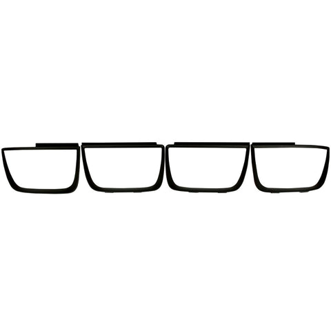 ANZO Taillight Bezels 2010-2013 Chevrolet Camaro Taillight Bezels - 4pc Flat Black - 351001