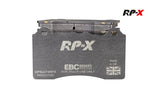 EBC Racing 01-04 Aston Martin Vanquish 5.9L (AP Racing Caliper) RP-X Front Brake Pads - DP8042RPX