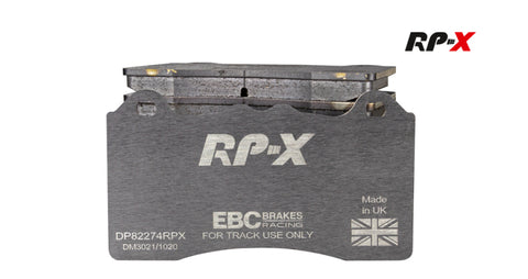 EBC Racing 01-04 Aston Martin Vanquish 5.9L (AP Racing Caliper) RP-X Front Brake Pads - DP8042RPX