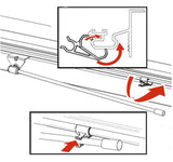 BAK Prop Rod Clips - PARTS-351B0024