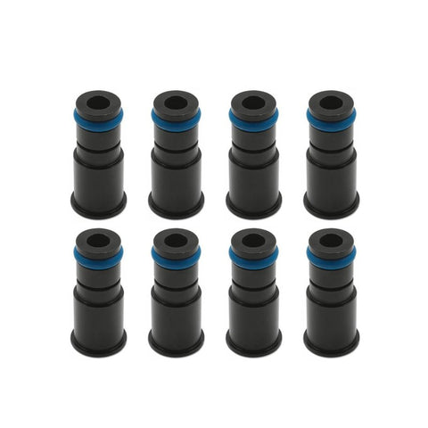 BLOX Racing 14mm Adapter Top (1in) w/Viton O-Ring (Set of 8) - BXEF-AT-14L-8