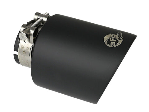 AFe MACH Force-Xp 304 Stainless Steel Cat-Back Exhaust Black 2020 Chevrolet Corvette C8 - 49-34124NM-B
