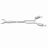 MagnaFlow Cat-Back Stainless Dual Split Rear Exit 4in Polished Tips 11-15 Chevy Camaro 3.6L V6 - 15353
