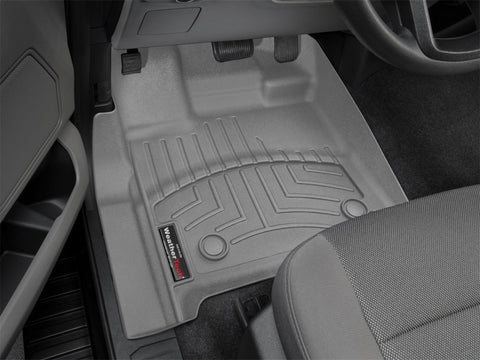 WeatherTech 2016+ Ford F-150 Regular Cab Front FloorLiner - Grey - 467921
