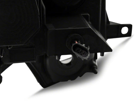 Raxiom 09-14 Ford F-150 Super White LED Halo Projector Headlights- Blk Housing (Clear Lens) - T542825