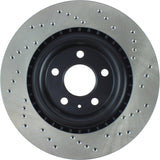 StopTech 12 Audi A6 Quattro/11-12 A7 Quattro/13 Q5/7-11/13 S4/12 S5 Rear Right Drilled Cryo Rotor - 128.33137CR