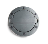 AMP Research 2007-2017 Jeep Wrangler JK 2/4 Door Fuel Door - Brushed - 73000-00A
