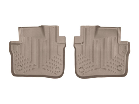 WeatherTech 2016+ Cadillac CT6 Rear FloorLiner - Tan - 459542