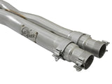 aFe MACHForce XP 3in 304 SS Cat-Back Exhausts w/ Black Tips 15-17 Ford Mustang GT V8-5.0L/V6-3.7L - 49-33072-1B