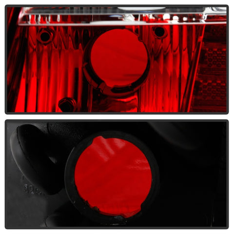 xTune Porsche 911 996 ( Non 4S. Turbo. GT3 ) 99-04 LED Tail Lights Red Clear ALT-ON-P99699-LED-RC - 5013132