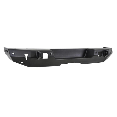 Westin 18-19 Jeep Wrangler JL WJ2 Rear Bumper w/ Sensors (Excl. Wrangler JK) - Textured Black - 59-82045