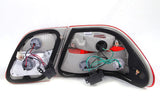 ANZO 1996-2002 Mercedes Benz E Class W210 Taillights Red/Clear G2 - 221162