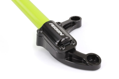 PERRIN 02-07 Subaru Impreza (WRX/STi/RS/2.5i) / 04-08 Forester Front Strut Brace - Neon Yellow - PSP-SUS-052NY