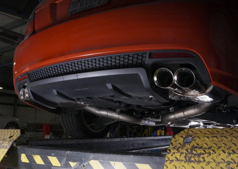 Stainless Works 2008-09 Pontiac G8 GT 3in Catback Systemt X-Pipe Turbo Chambered Muffler 3.5in Tips - PG8CBFC